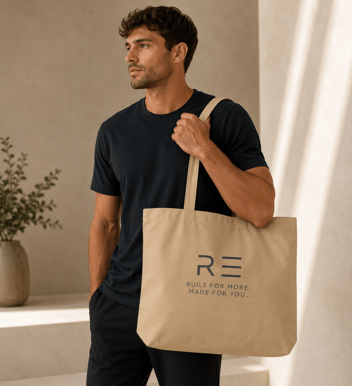 RE Canvas Tote - Image 2