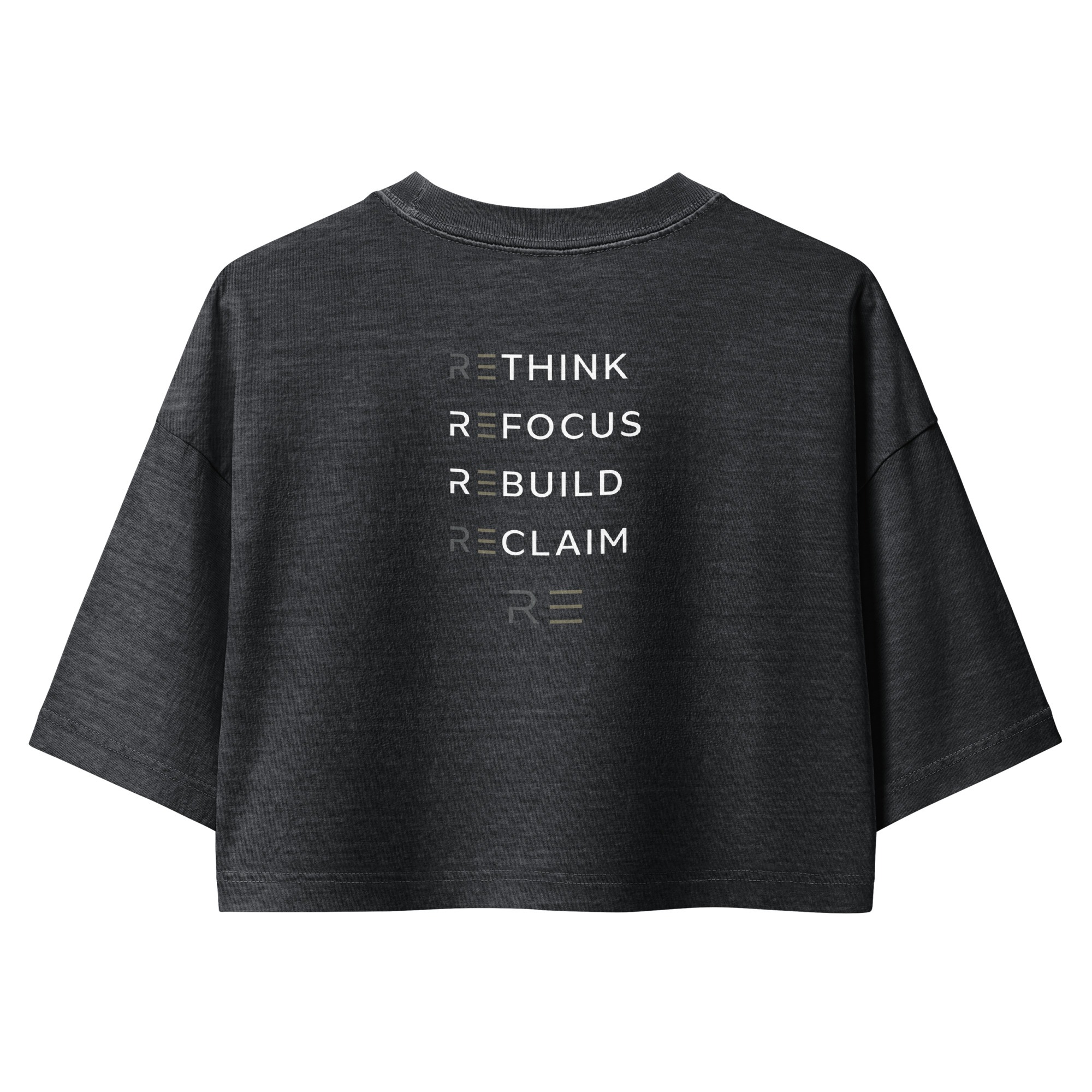 RE Cropped Tee - Image 2